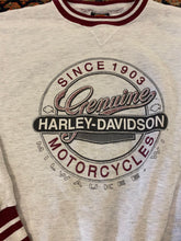 Load image into Gallery viewer, Vintage Front And Back Harley Davidson Crewneck - L