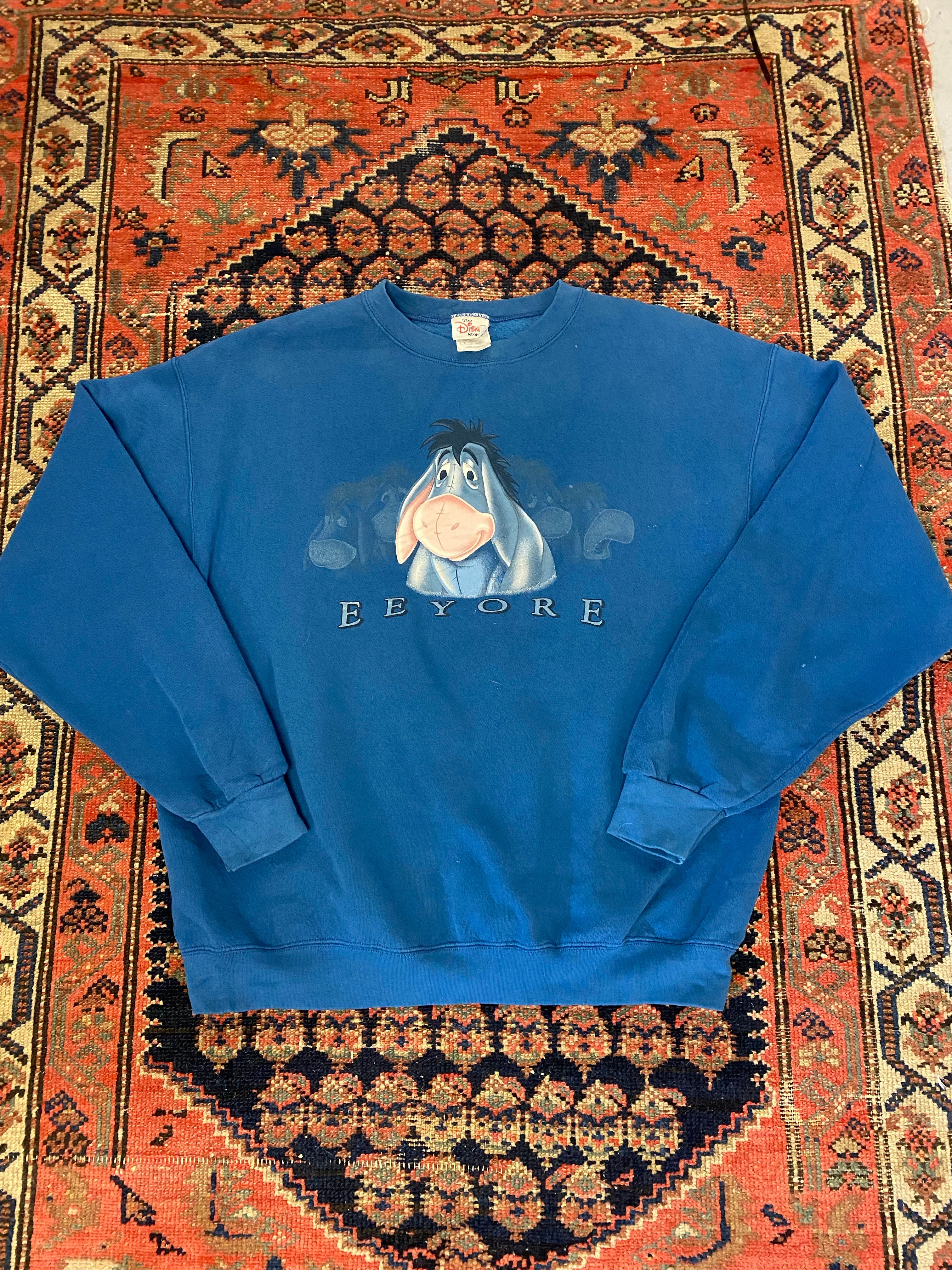 90s Eeyore Crewneck - L