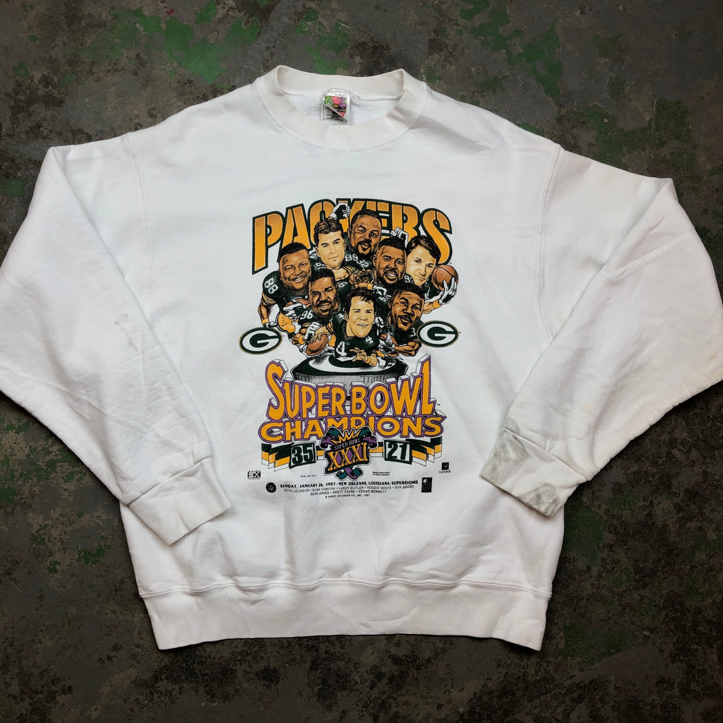 1997 packers Crewneck