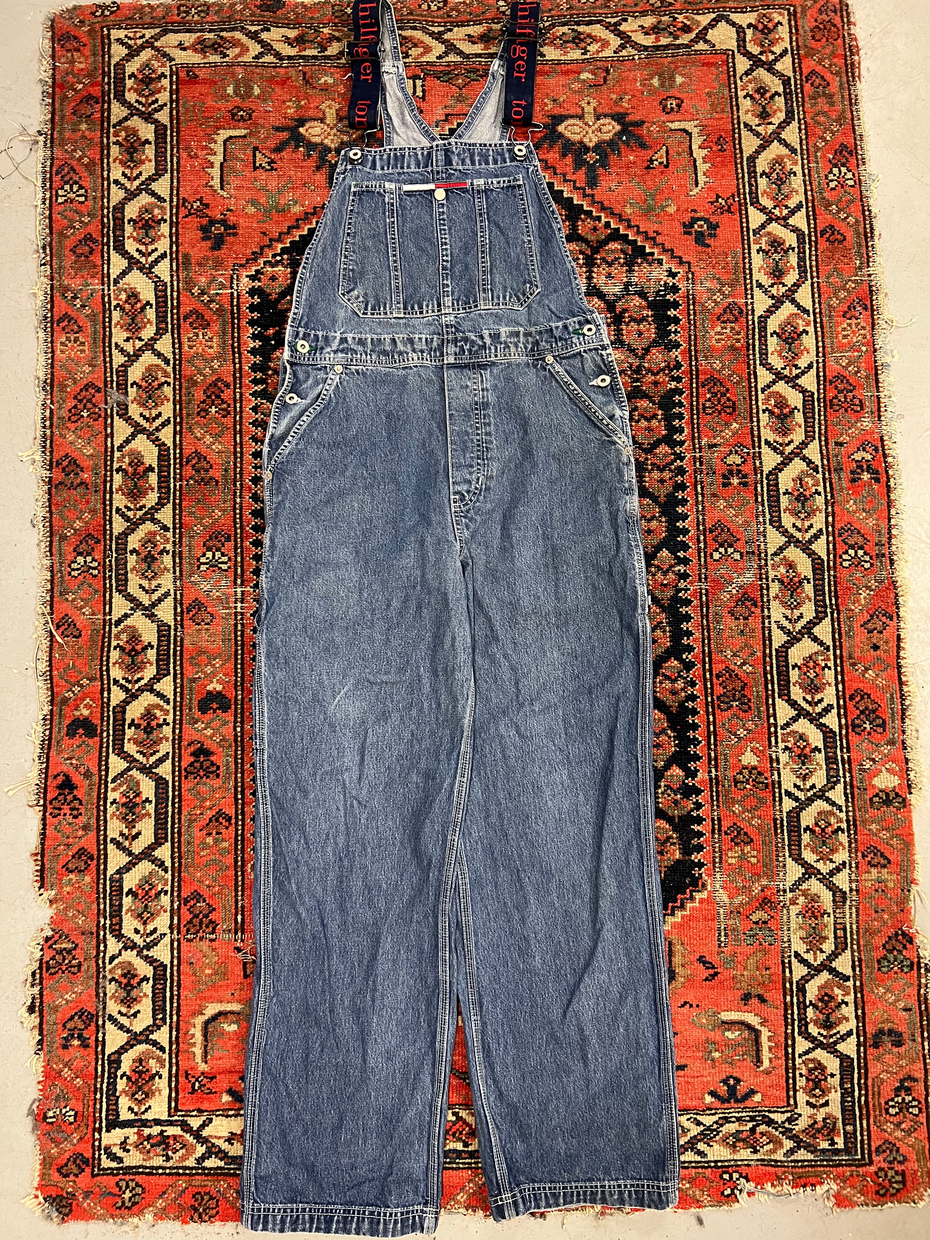 VINTAGE TOMMY HILFIGER OVERALLS - S/M