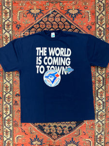 90s Front And Back Blue Jays T Shirt - XL
