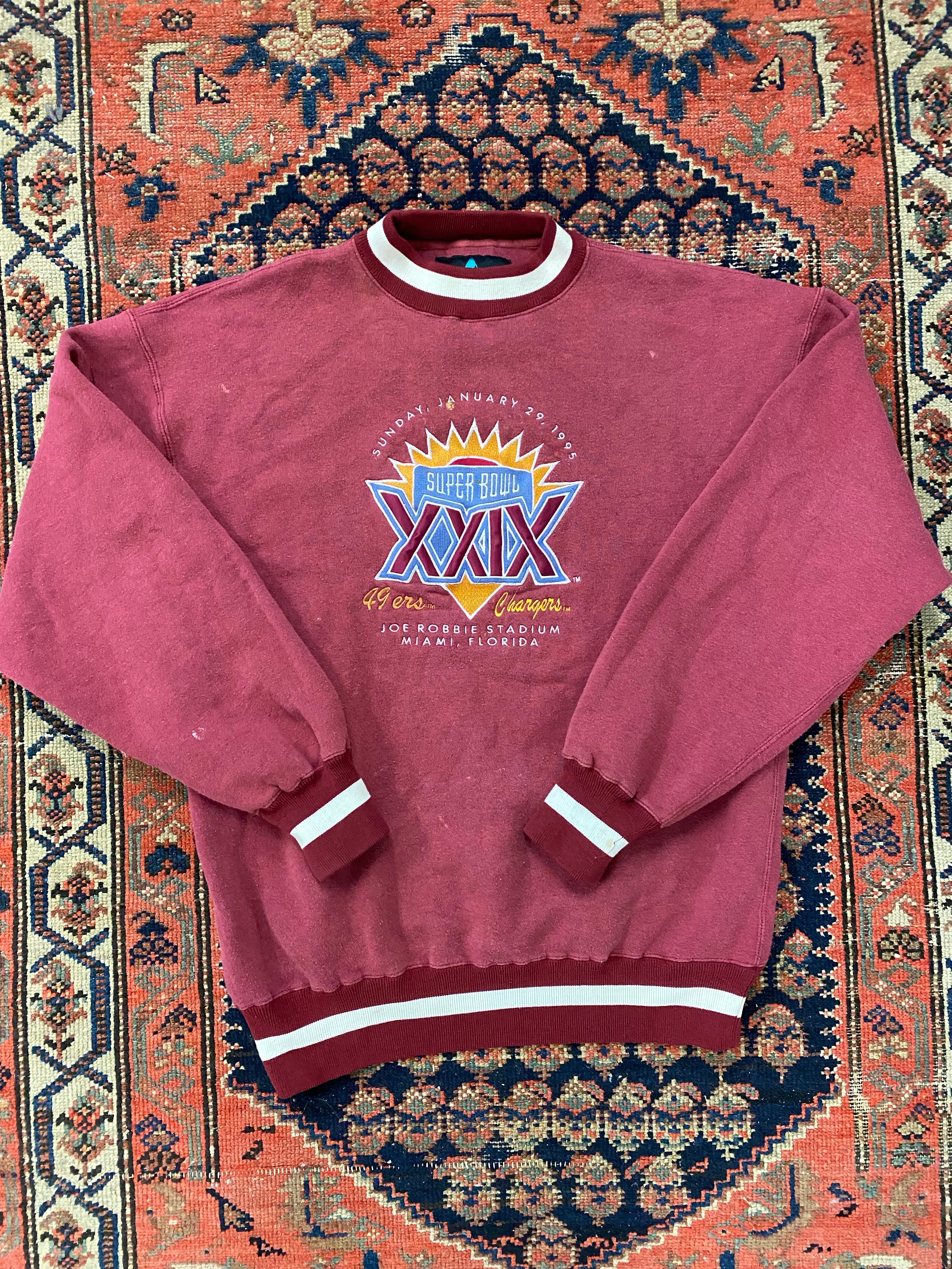 1995 Super Bowl Crewneck - M