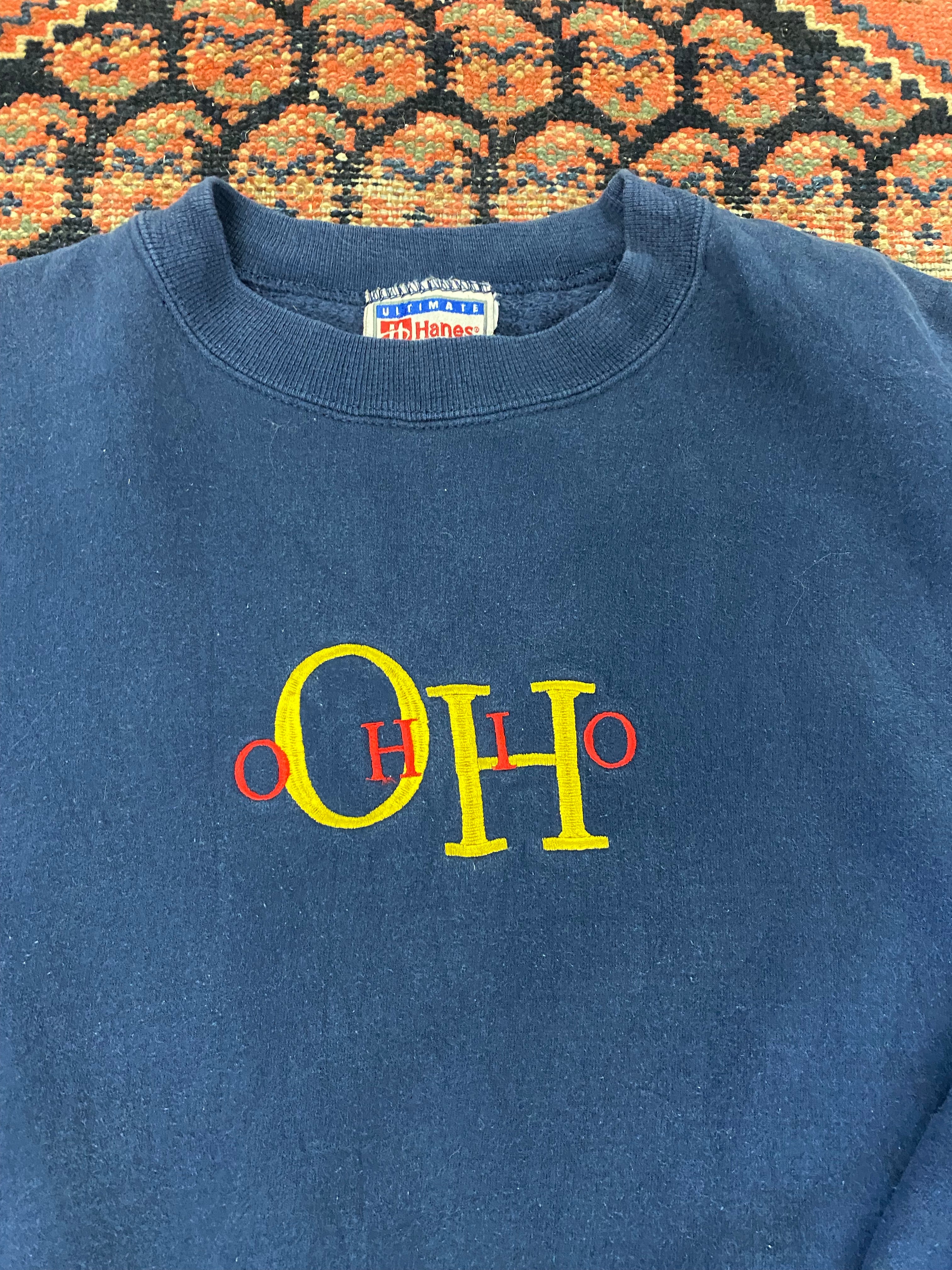 Vintage Embroidered Ohio Crewneck - M/L