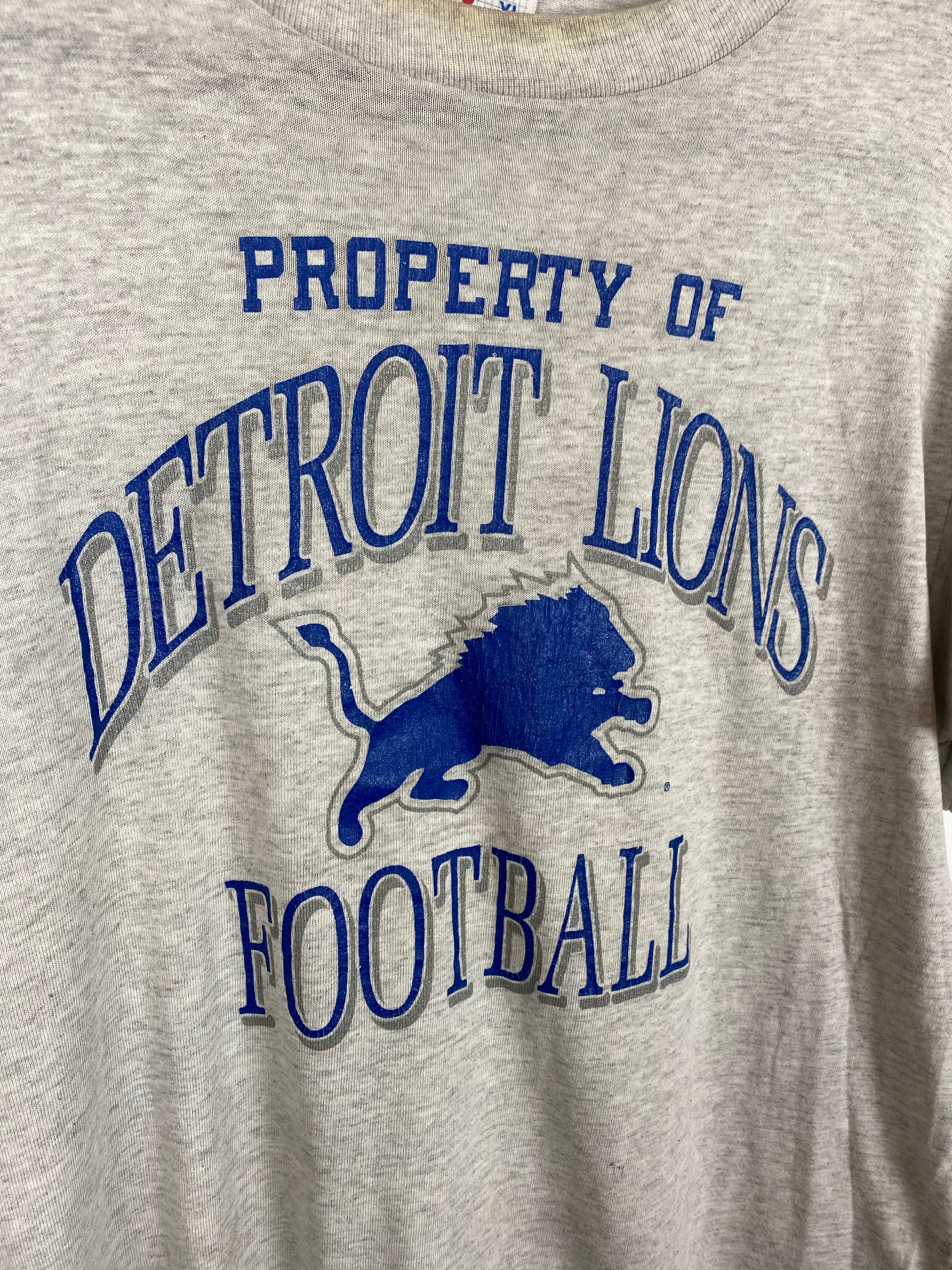 90s paper thin Detroit Lions t shirt