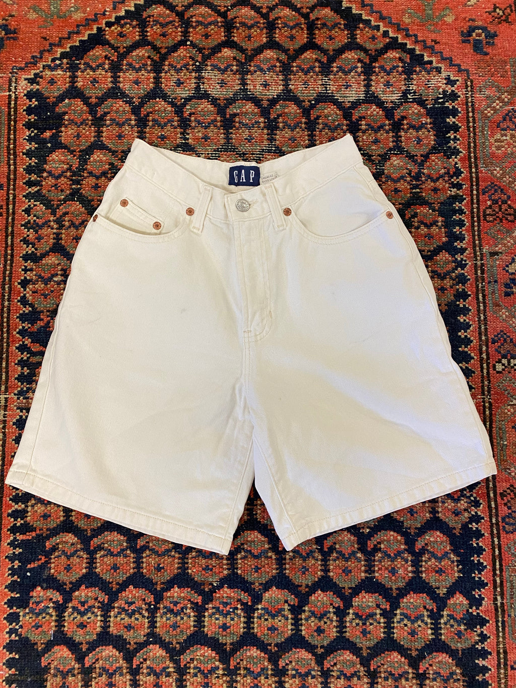 90s High Waisted Gap Denim Shorts - 24in