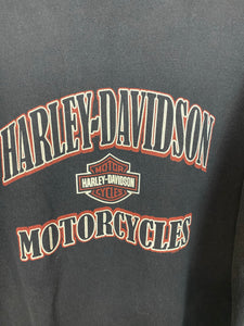 90s Front And Back Harley Davidson Crewneck - XL