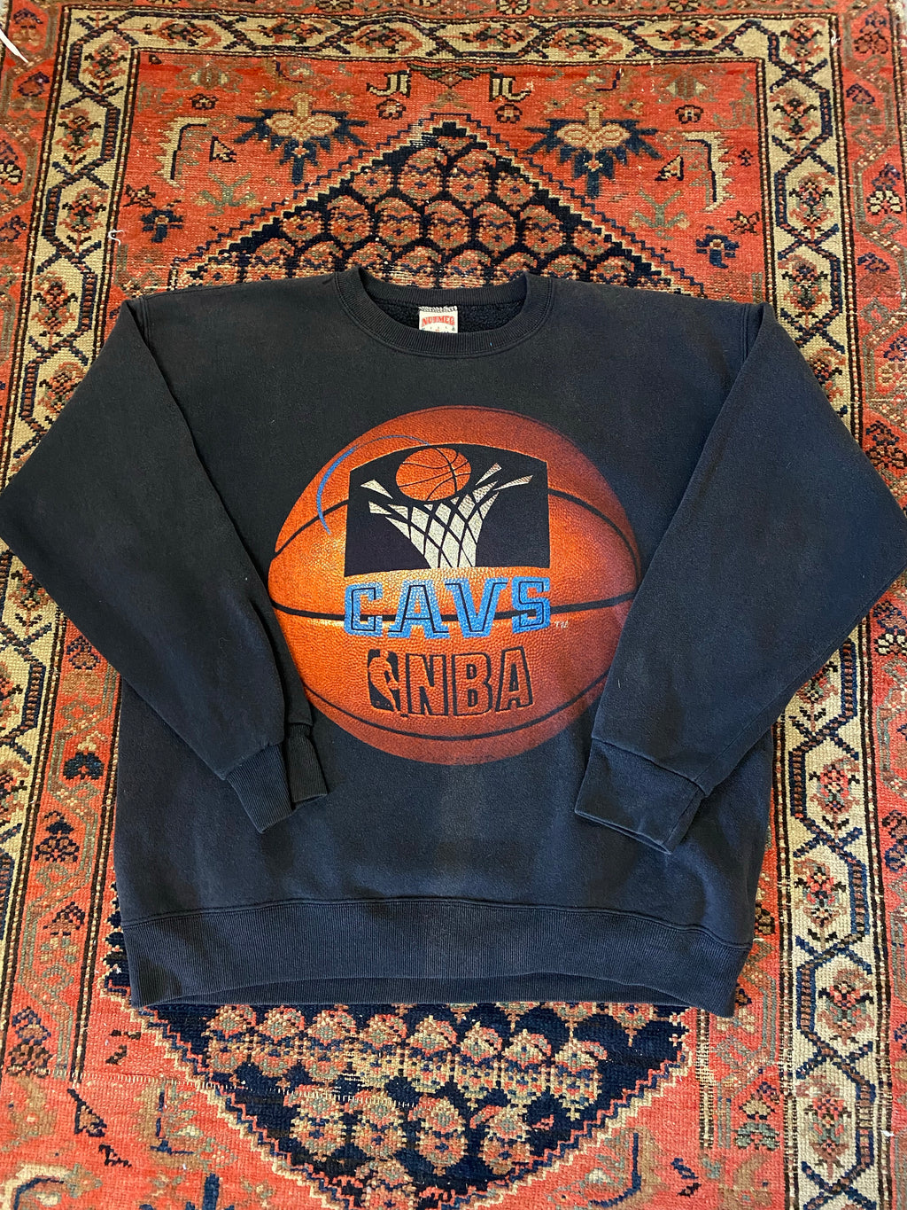 90s Cleveland Cavs Crewneck - XL