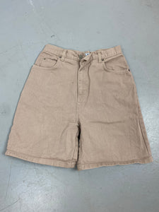 Vintage light brown high waisted shorts