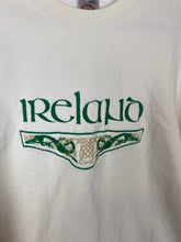 Load image into Gallery viewer, Heavy weight embroidered Ireland crewneck