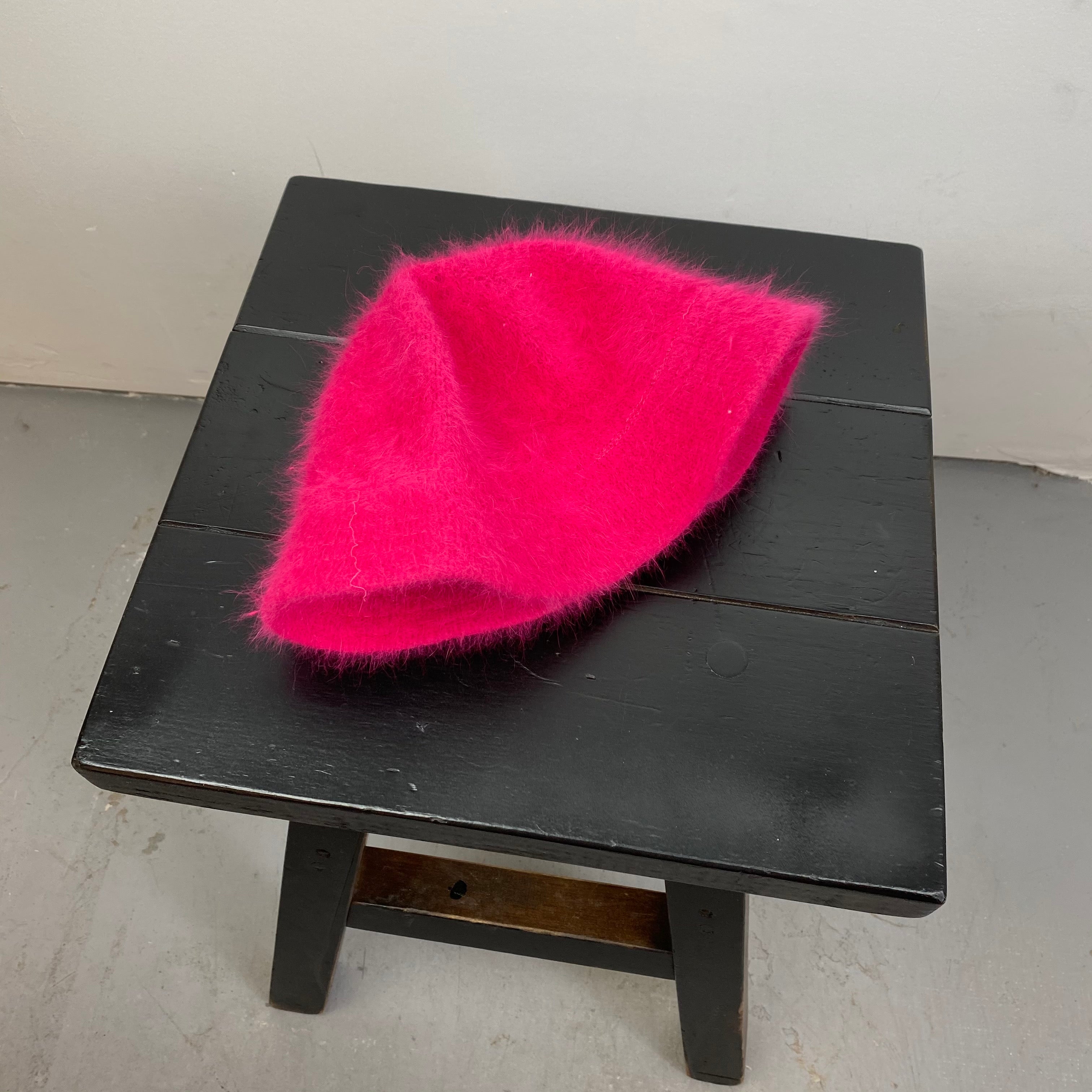 Mohair bucket hat