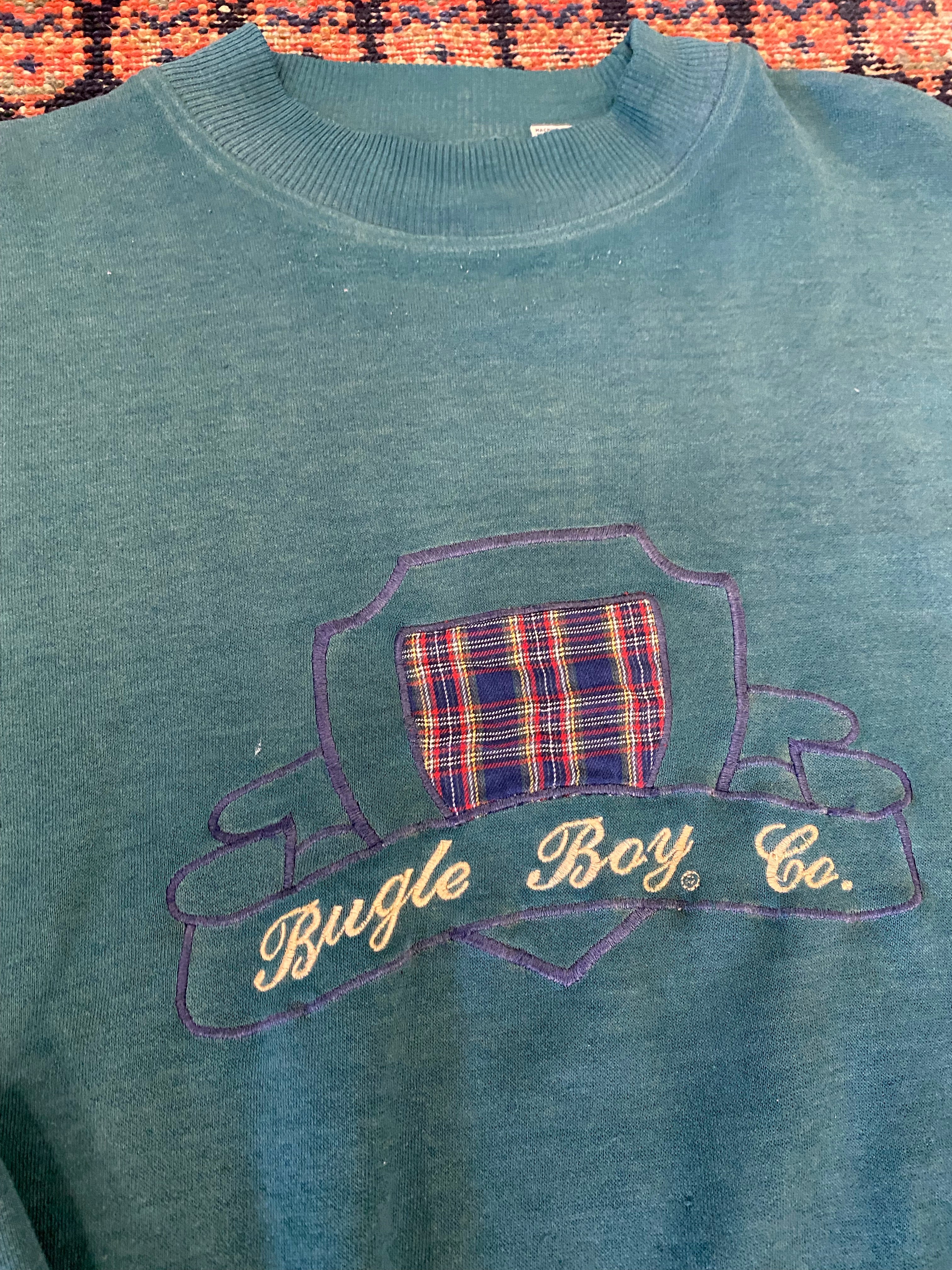 90s Mock Neck Bungle Boy Crewneck - M