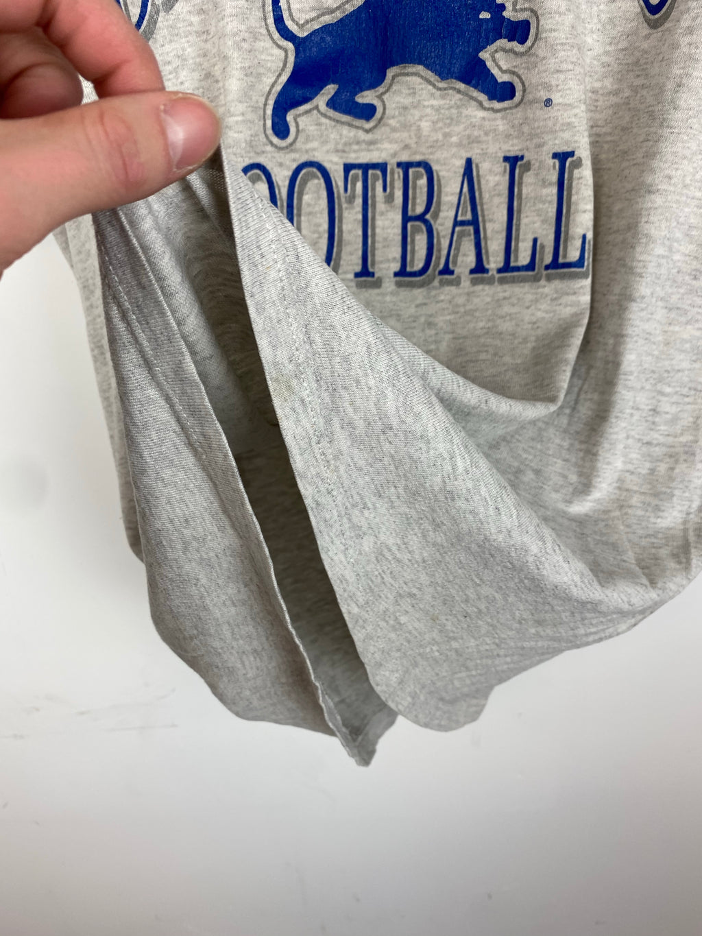 90s paper thin Detroit Lions t shirt