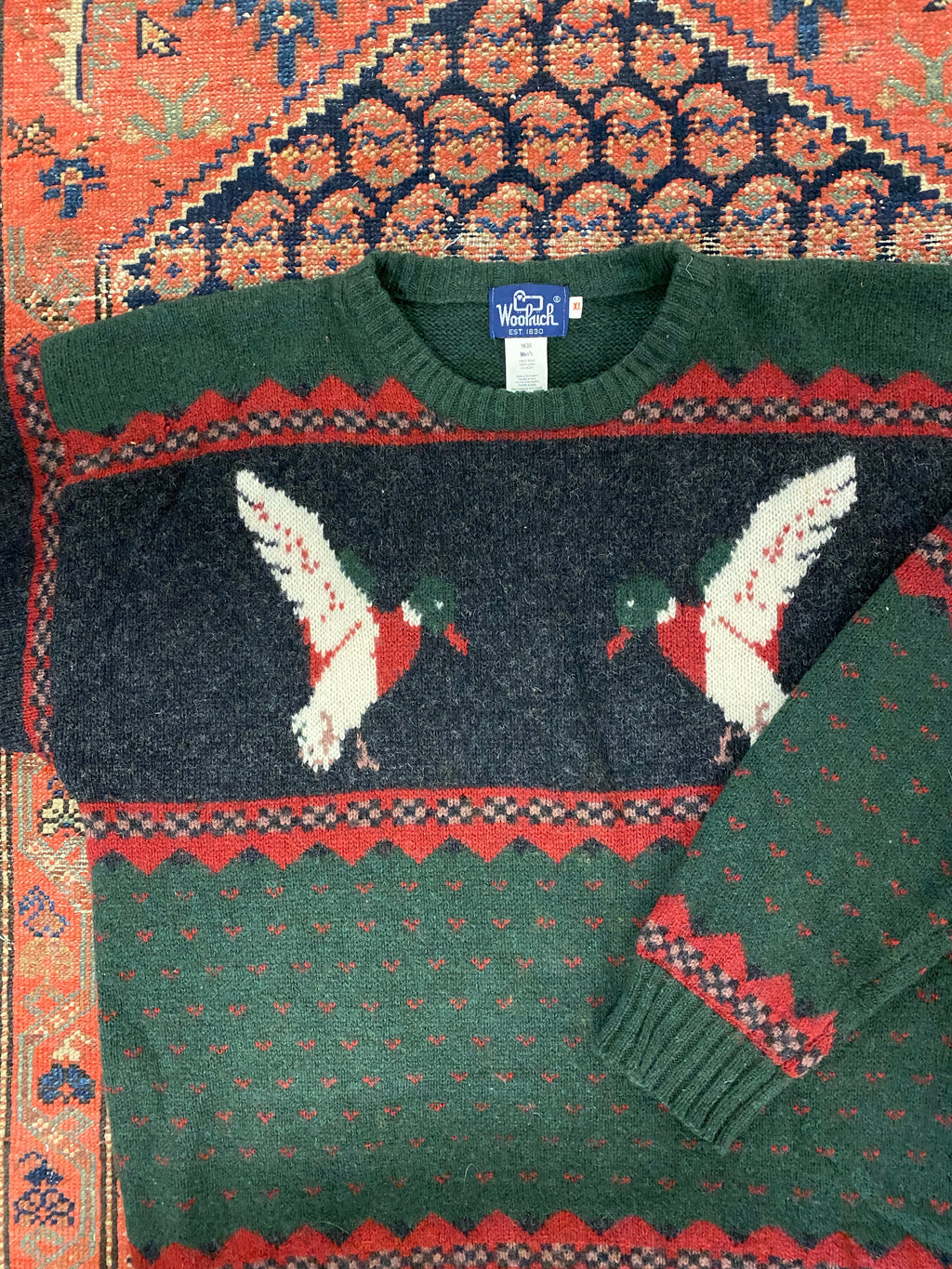 90s Woolrich knitted Sweater - L