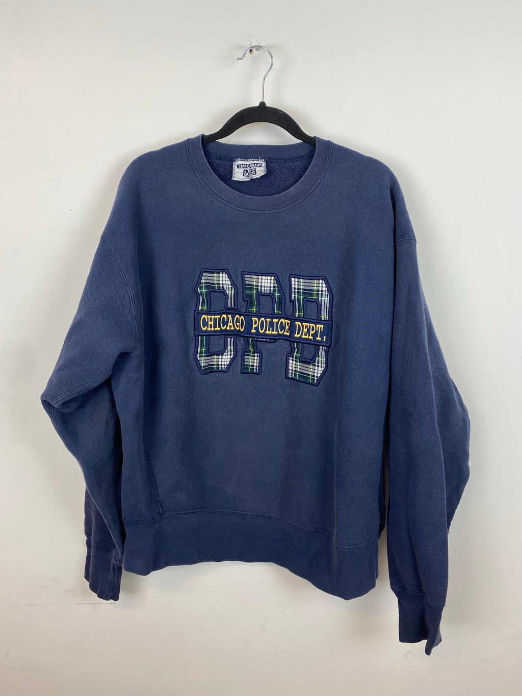 Embroidered Chicago Police Department crewneck - M