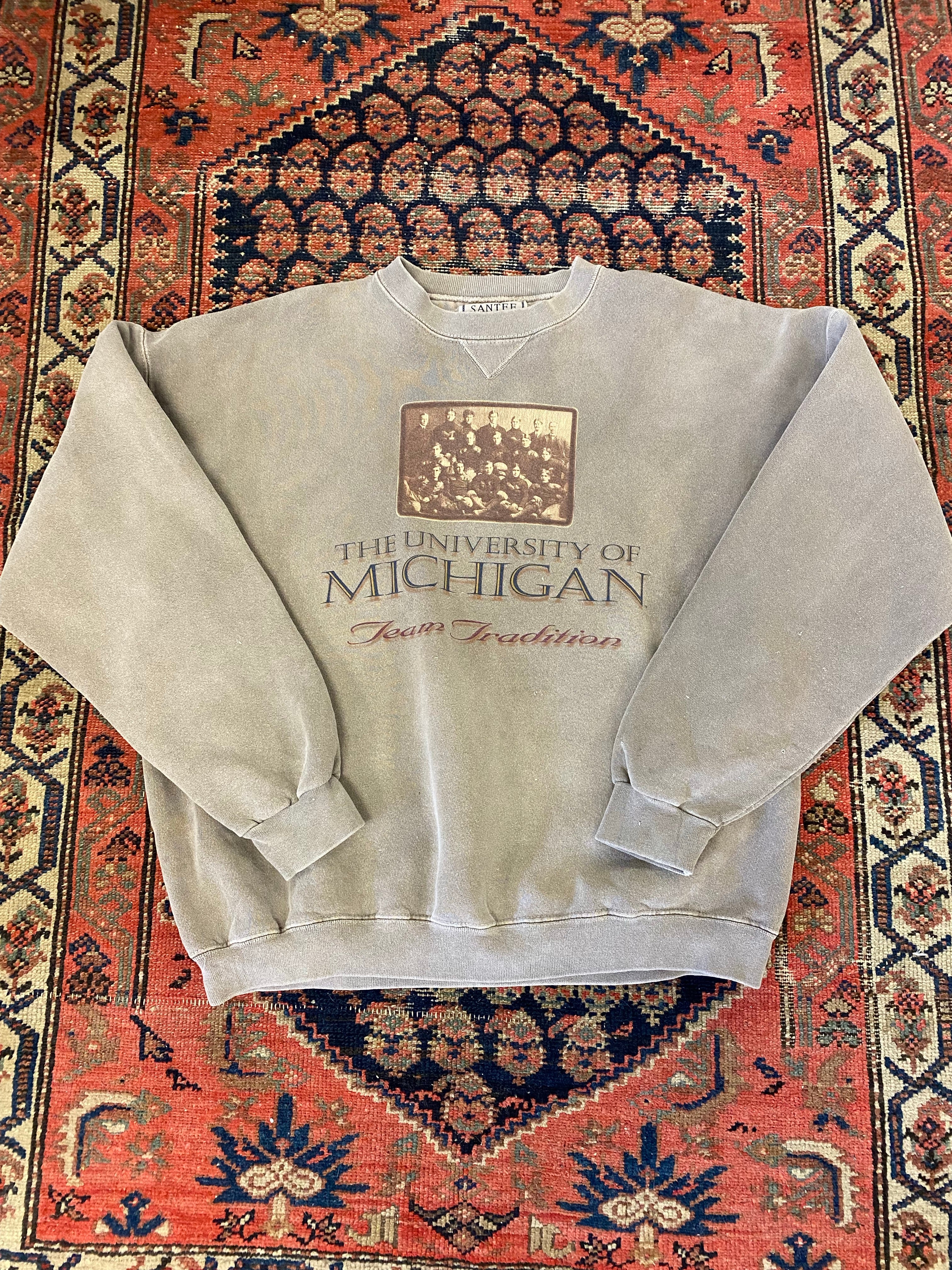 90s Michigan University Crewneck - L