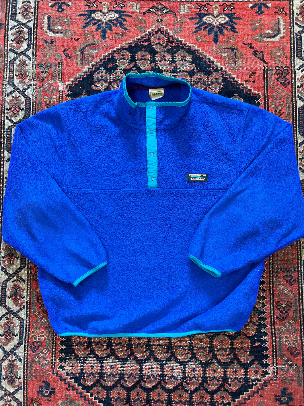 Ll bean top retro fleece