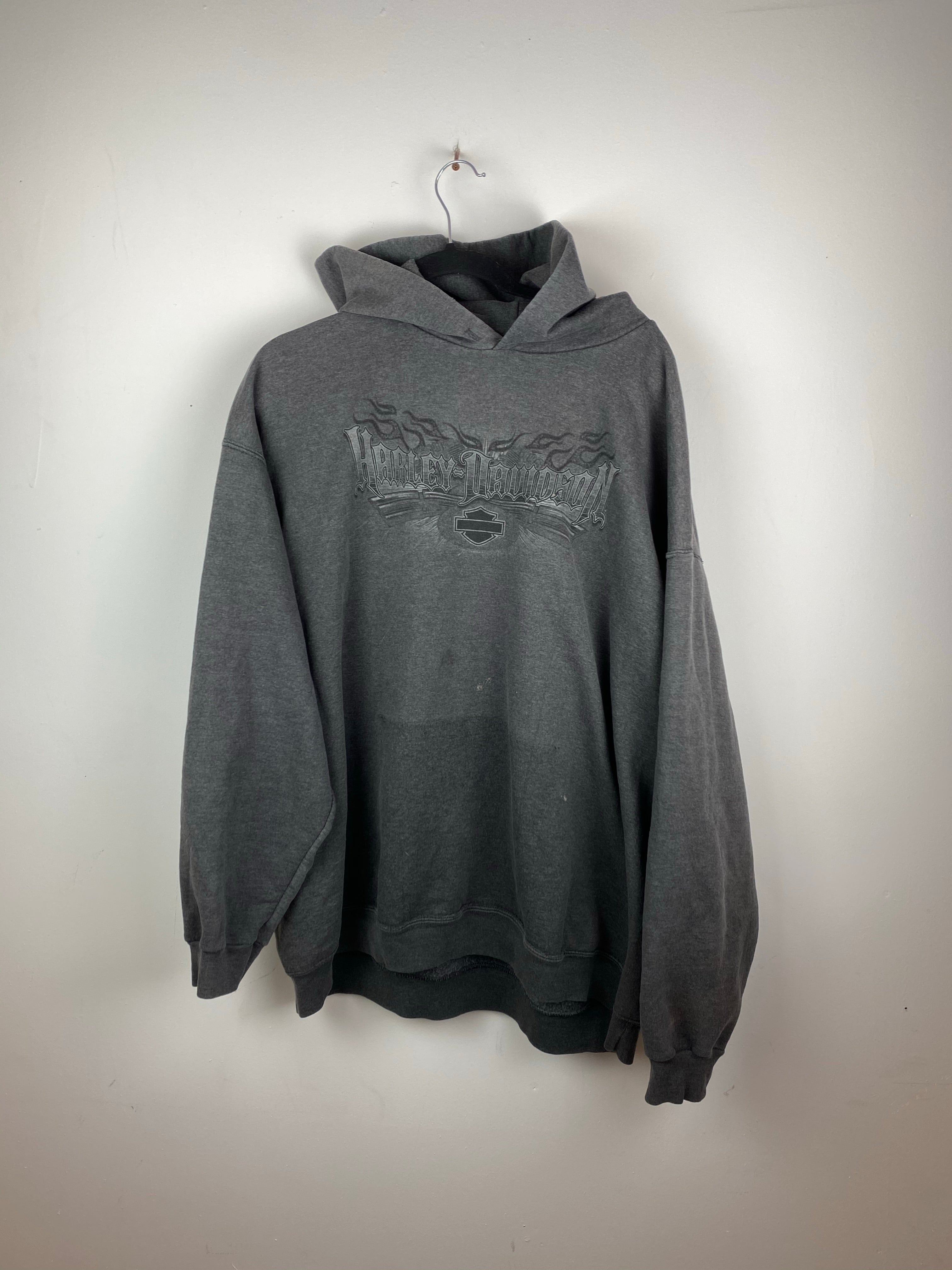 Faded Harley Davidson Hoodie