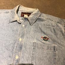 Load image into Gallery viewer, Hardrock Cafe Denim Button Up