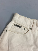 Load image into Gallery viewer, Vintage High Waisted Frayed Calvin Klein Denim Shorts - 29in