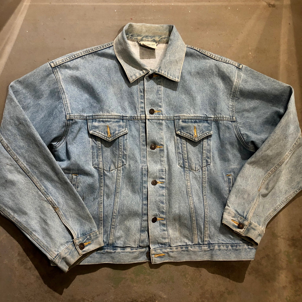 Vintage Light Wash Denim Jacket