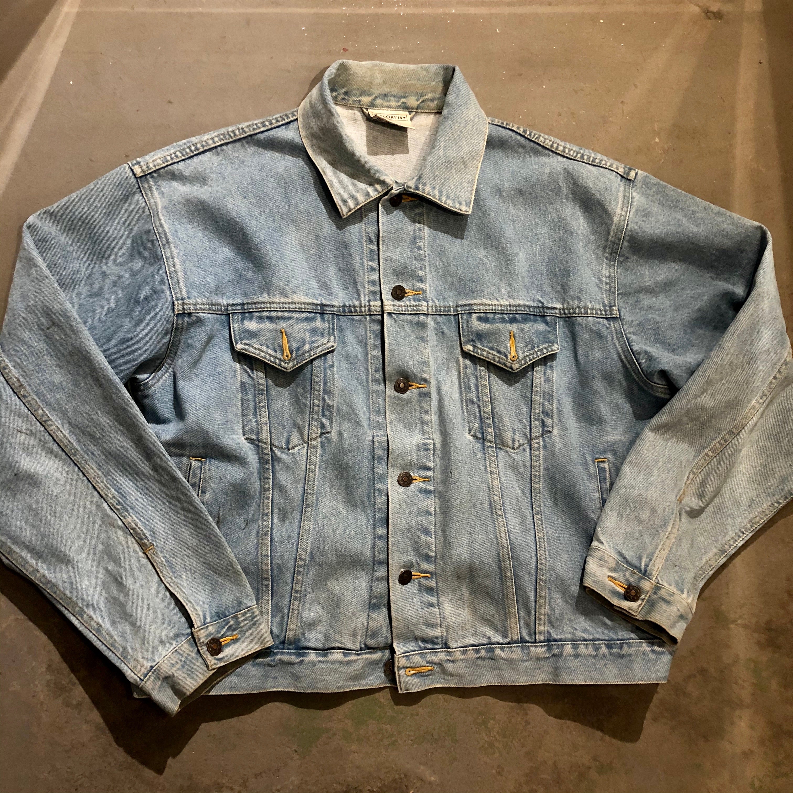 Vintage Light Wash Denim Jacket