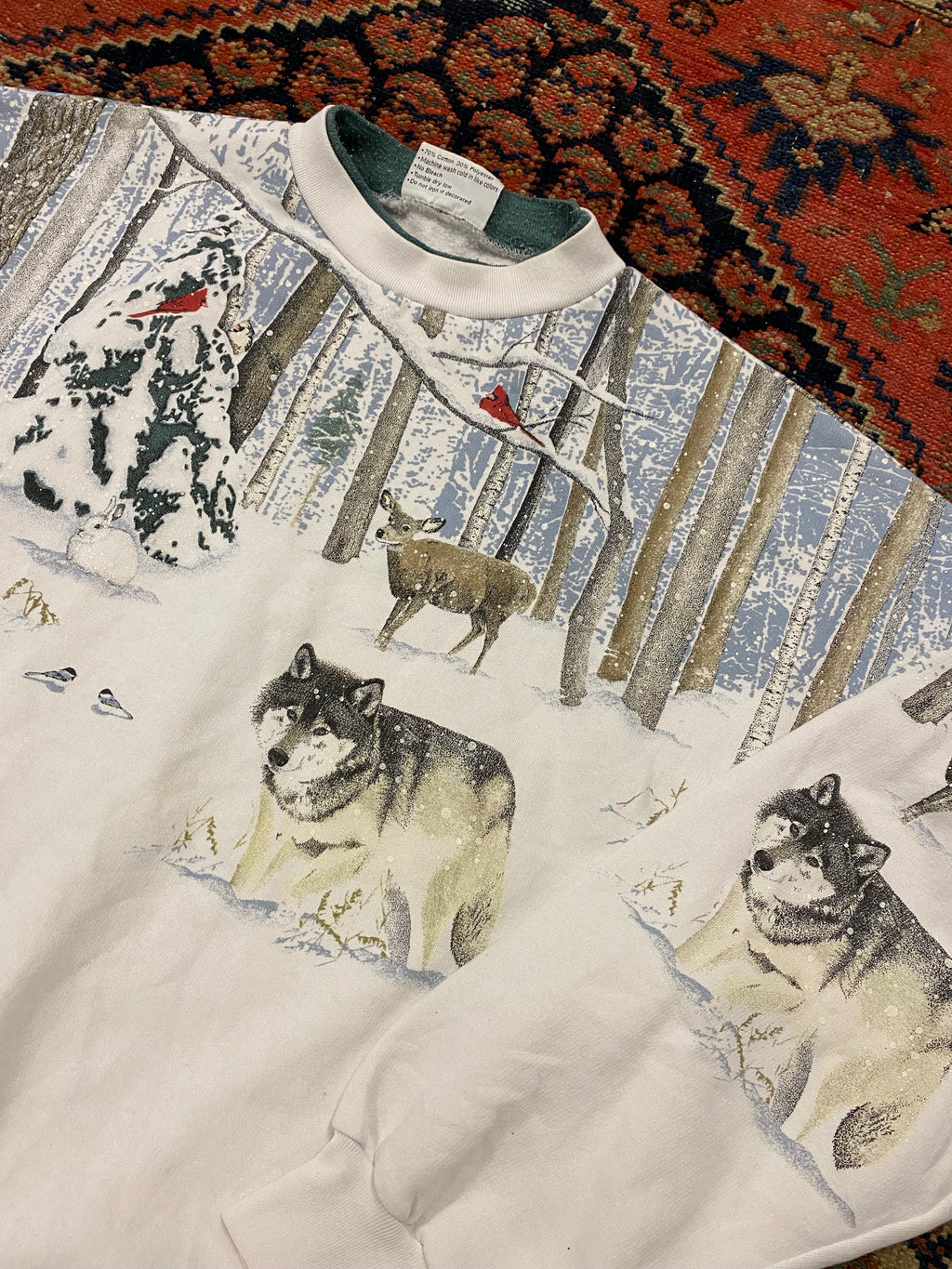 Vintage Winter Crewneck - L