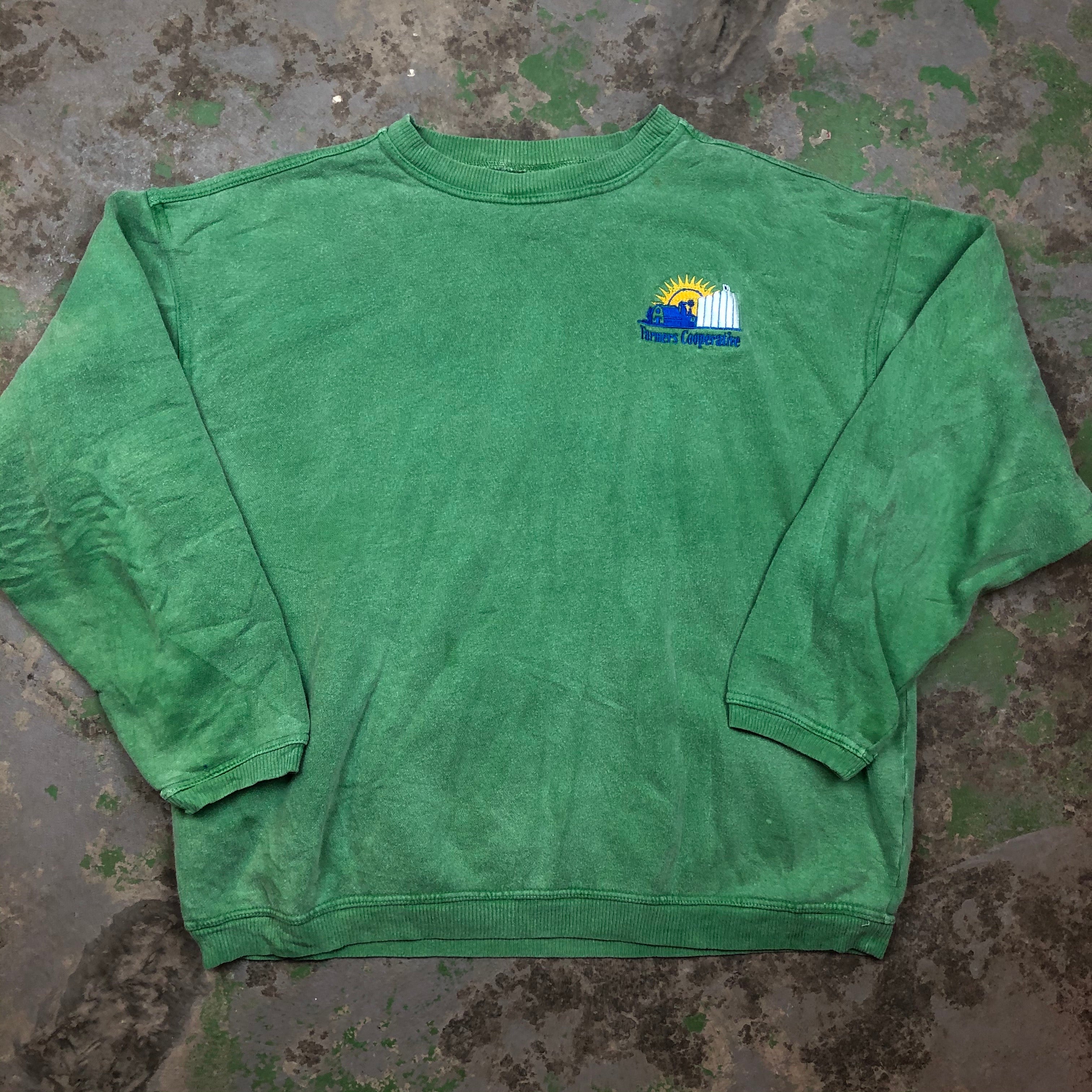 Stone wash farmers cooperative Crewneck