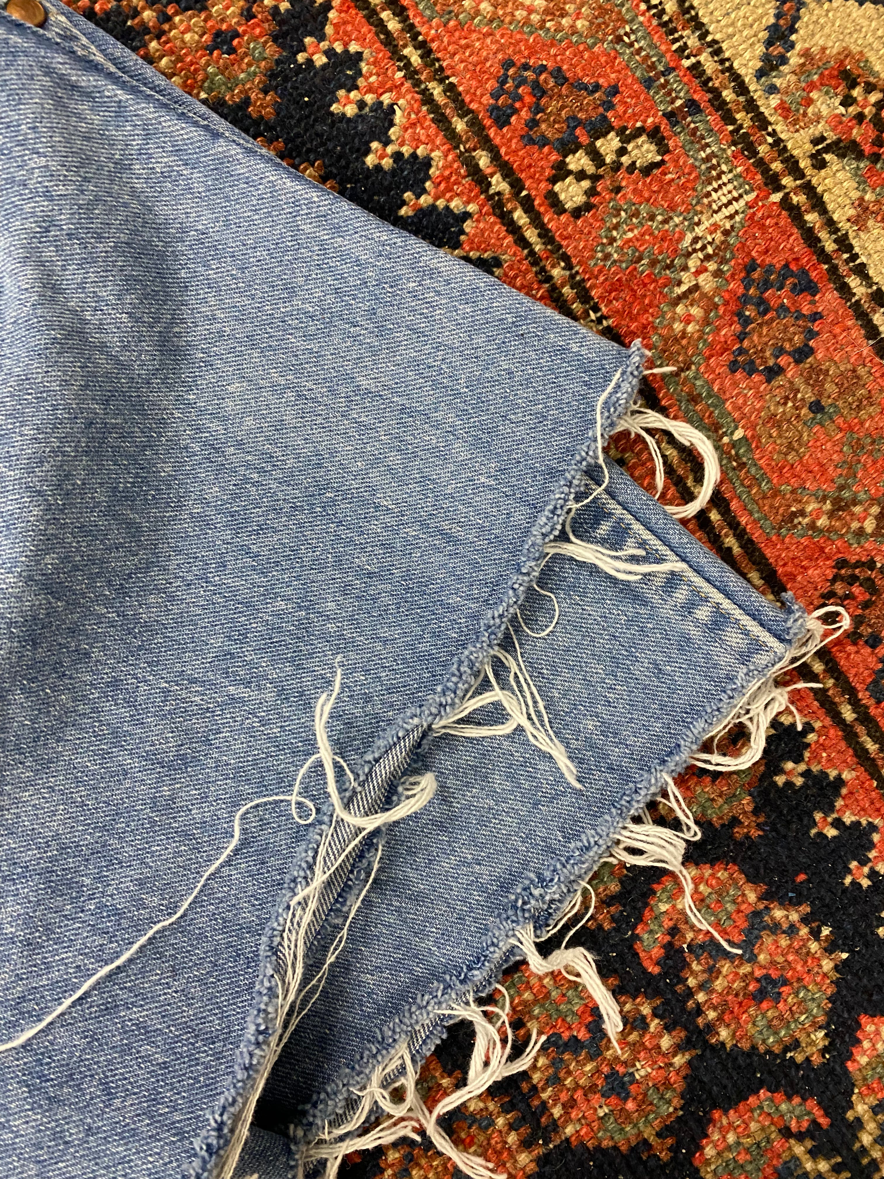 Vintage Wrangler High Waisted Frayed Denim Shorts - 28IN/W