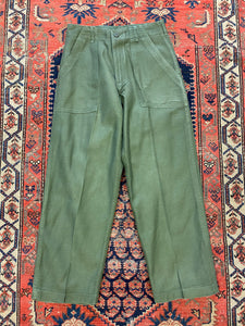 Vintage OG107 military pants - 29In/w