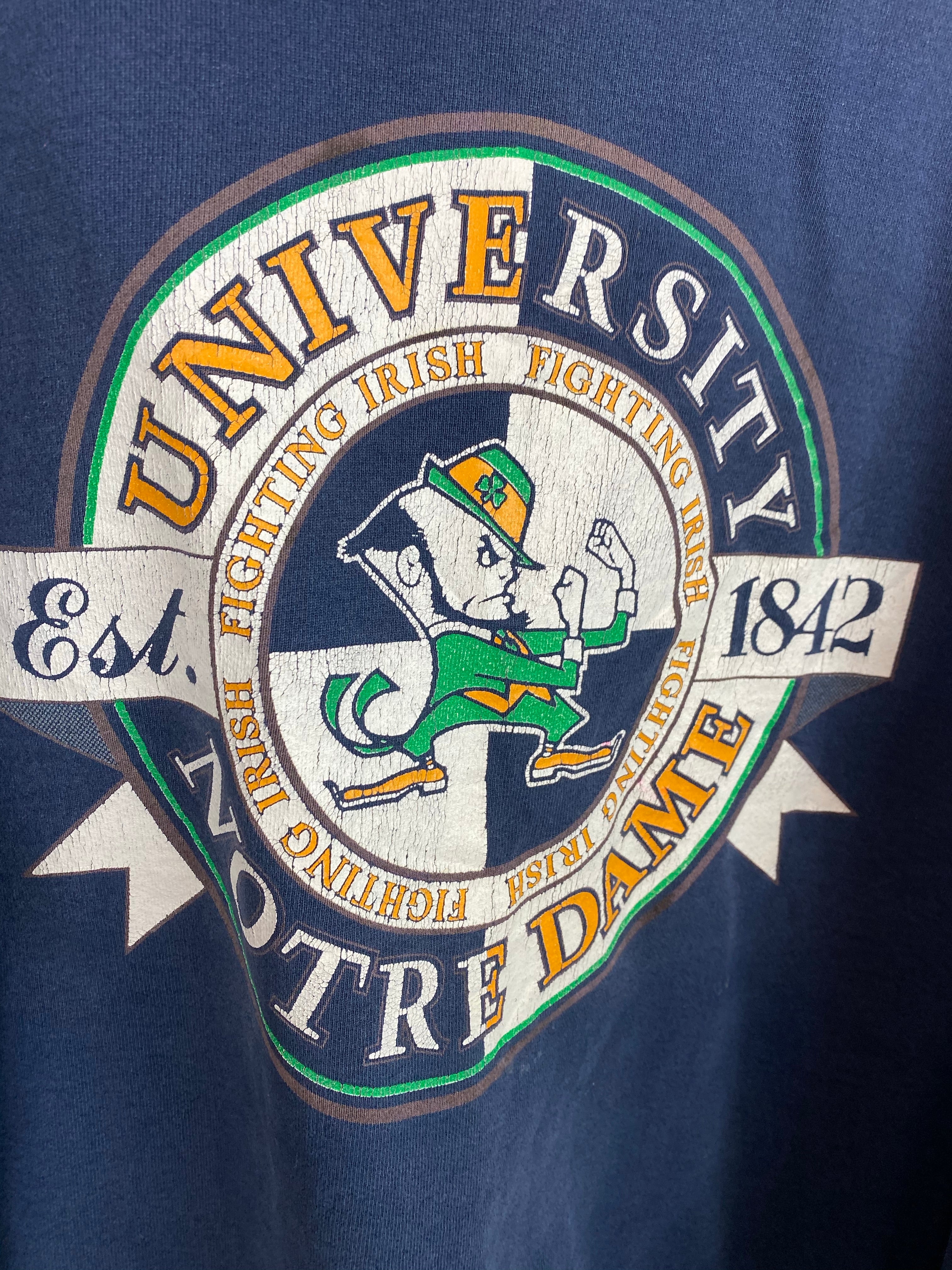 Vintage Notre Dame crewneck - XL/XXL
