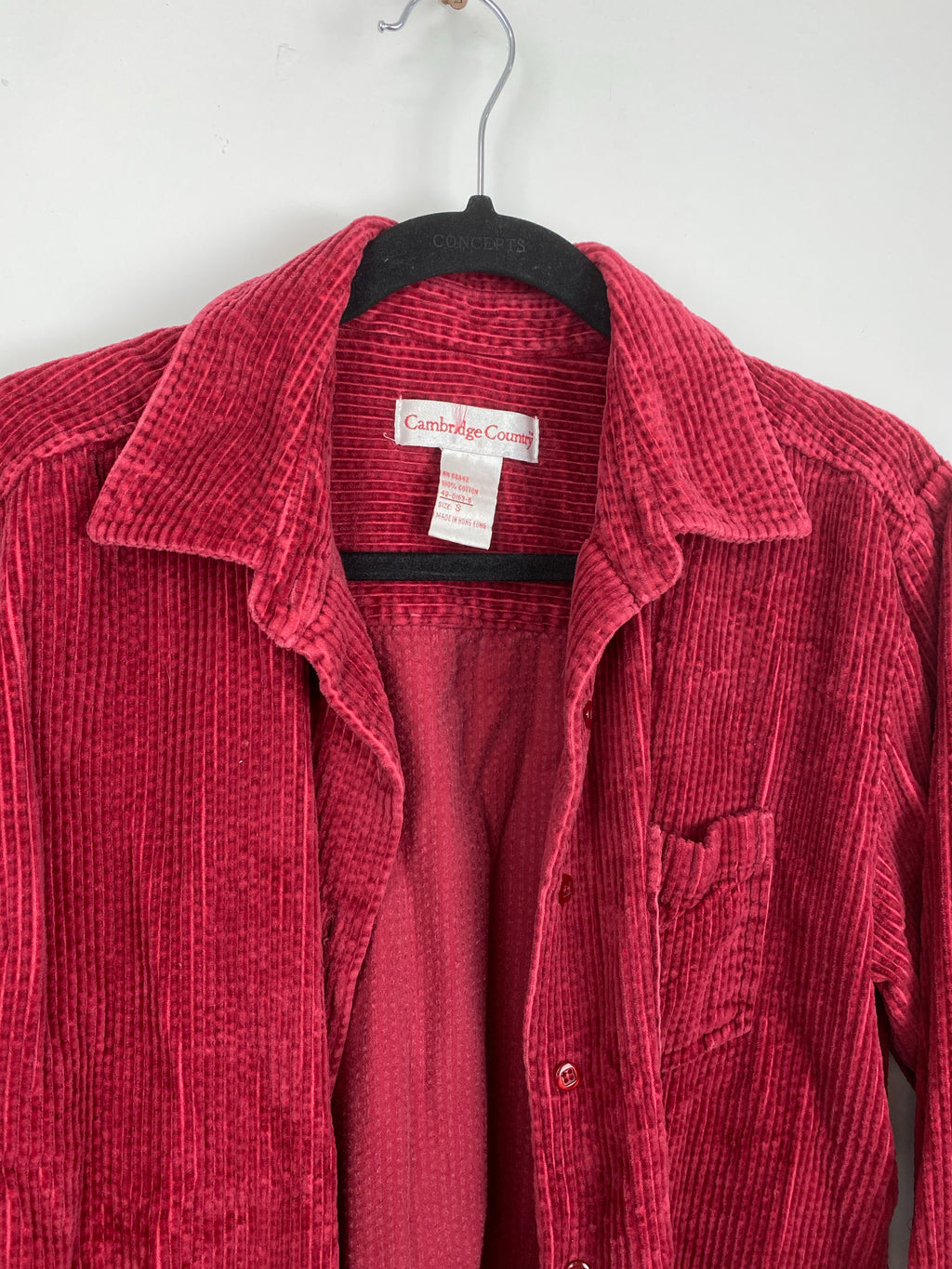 Vintage corduroy button up