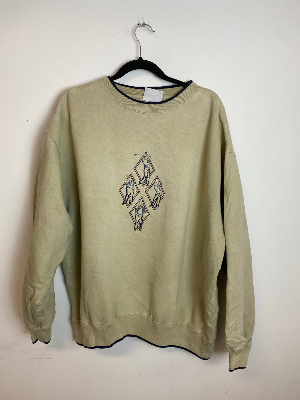 Vintage Embroidered Golf Crewneck - L