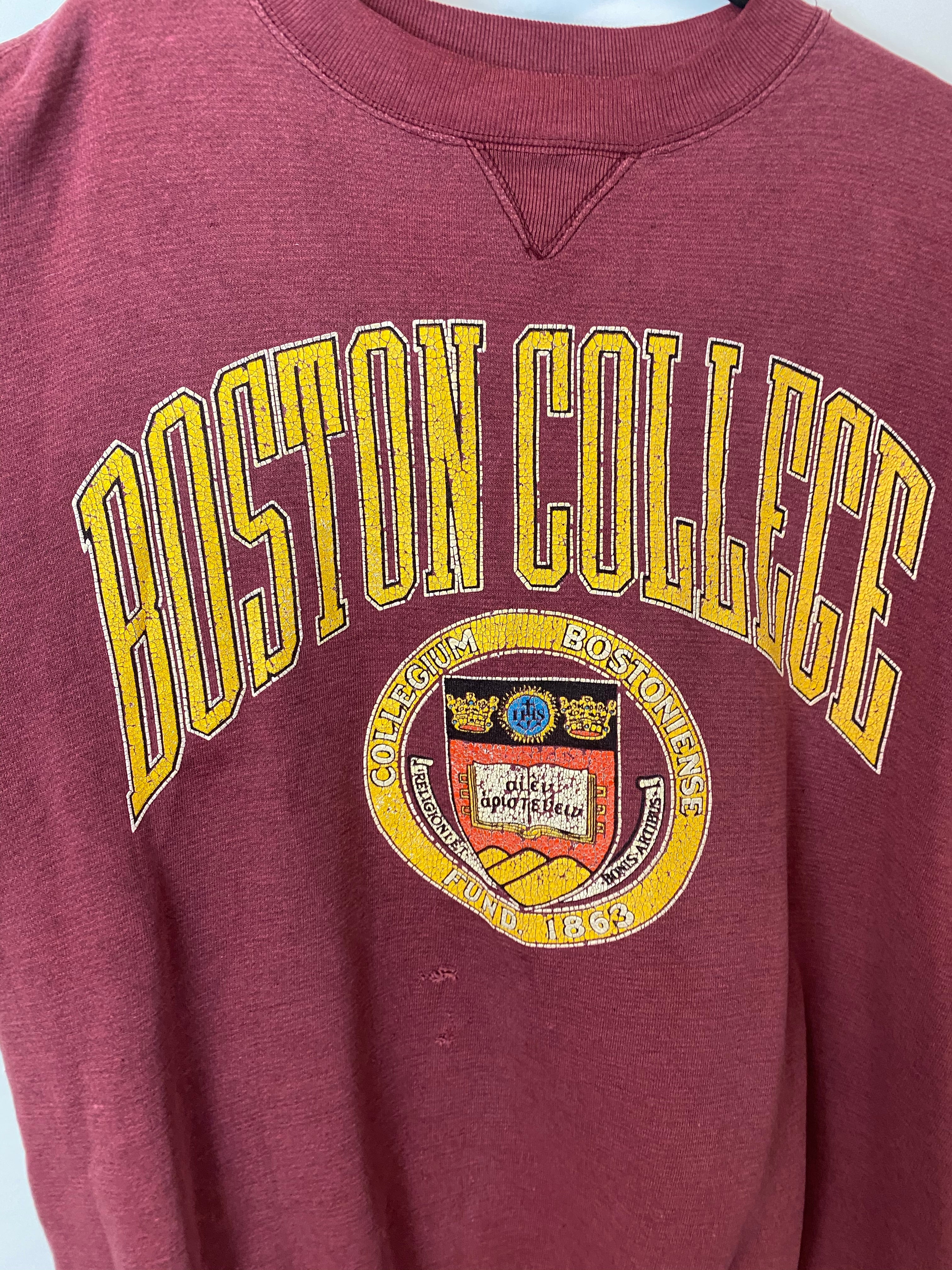 90s Boston College Crewneck