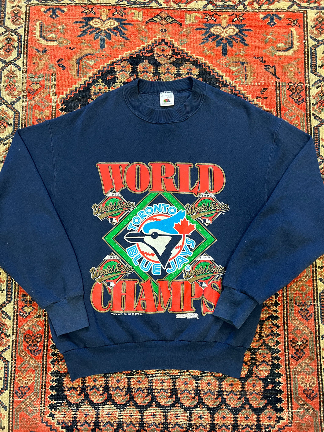 1992 BLUE JAYS CREWNECK - MEDIUM