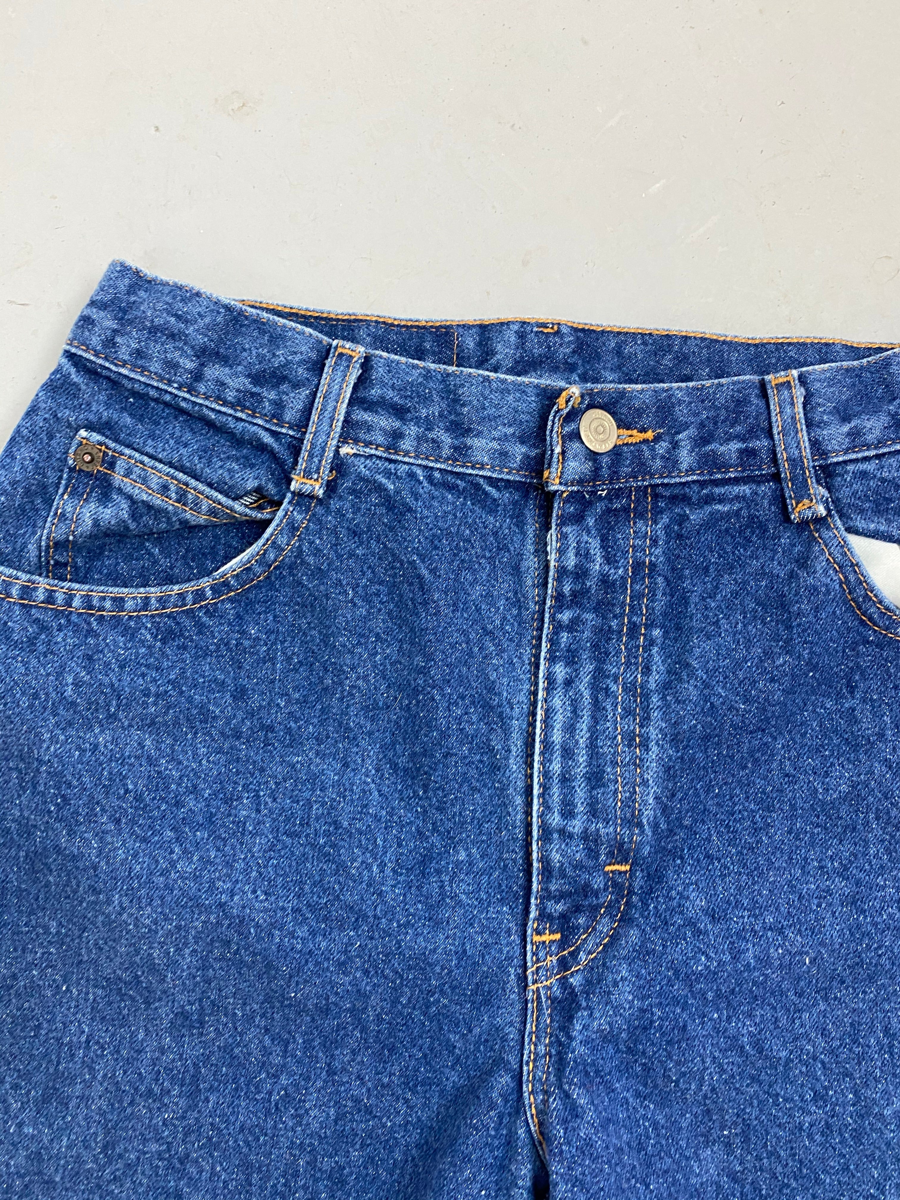 90s high waisted frayed Gitano denim shorts