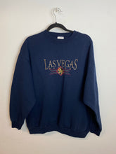 Load image into Gallery viewer, Vintage Las Vegas Embroidered Crewneck - M