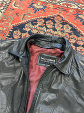 Load image into Gallery viewer, VINTAGE LEATHER BOMBER JACKET - MEDIUM