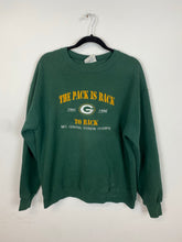 Load image into Gallery viewer, Embroidered Green Bay Packers crewneck - S/M