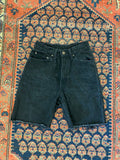90s High Waisted Levis Frayed Denim Shorts - 24in