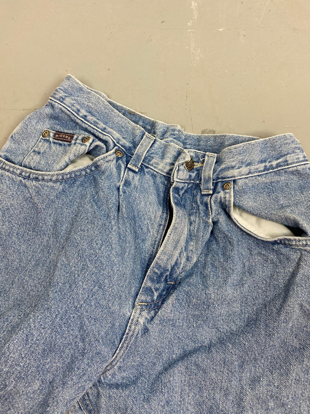 90s straight leg rider denim