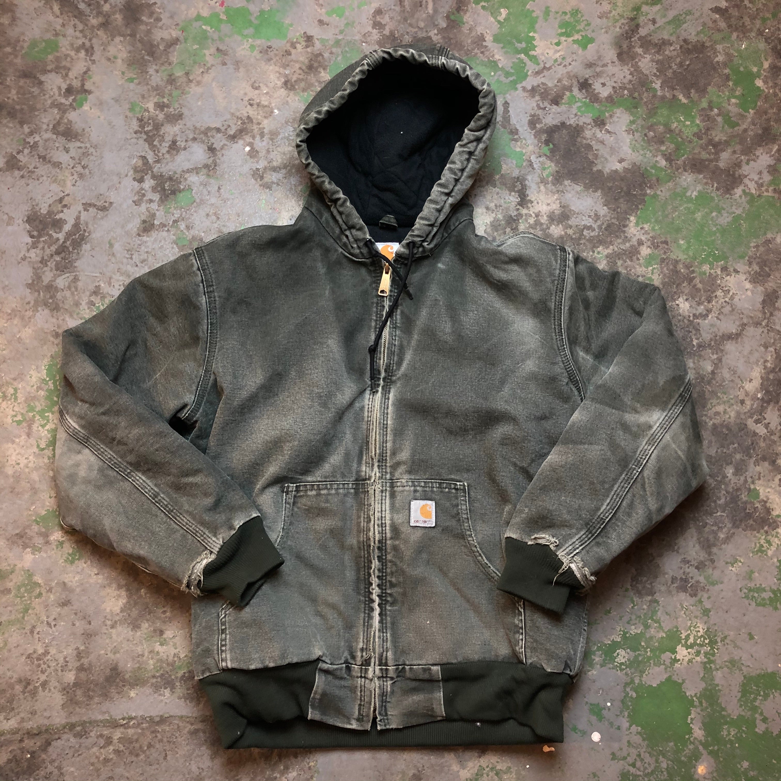 Carhartt jacket fading hotsell