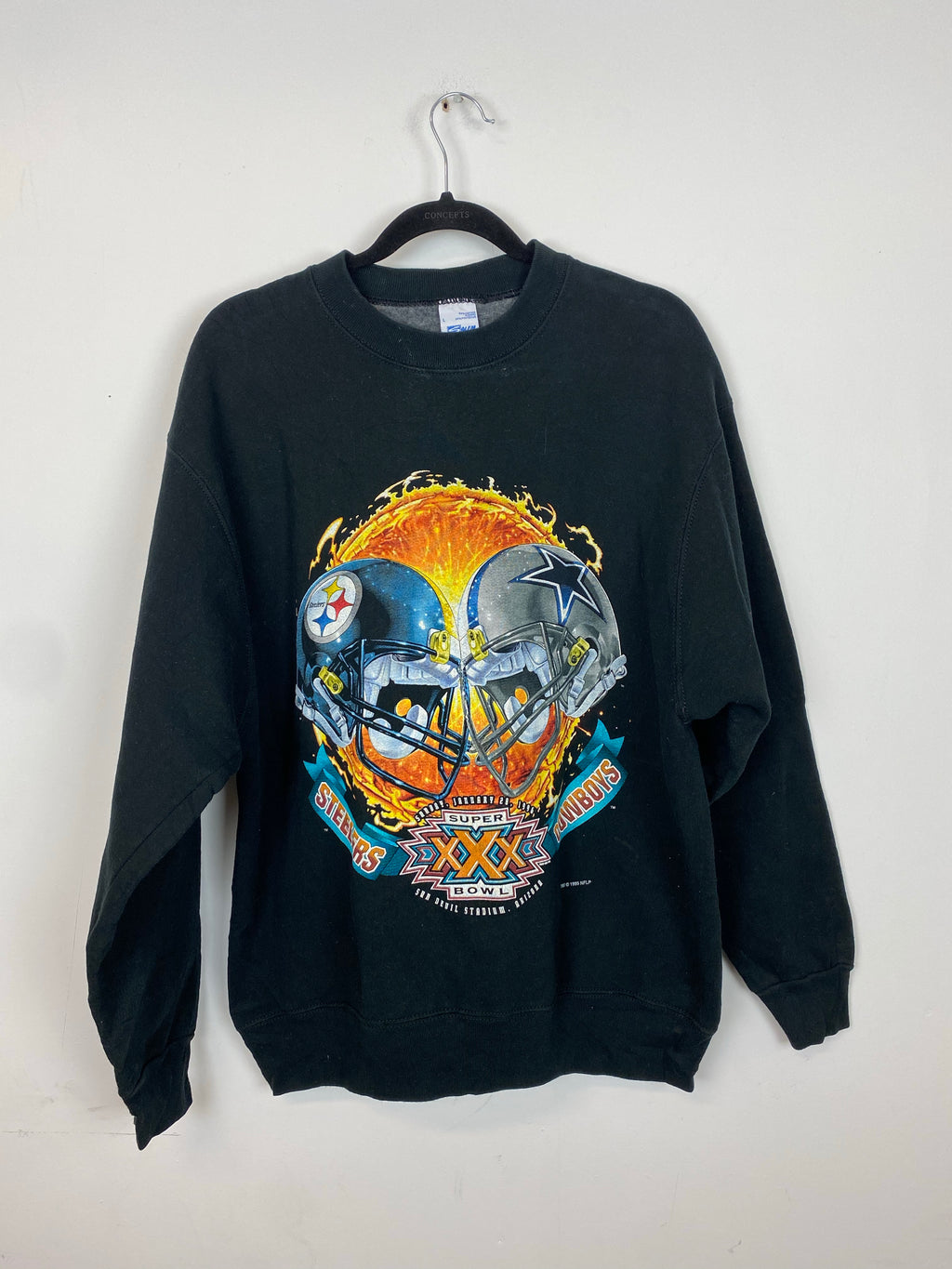 1995 Steelers vs Cowboys crewneck - M/L