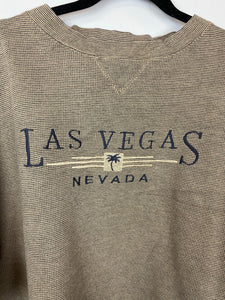 Embroidered Las Vegas crewneck