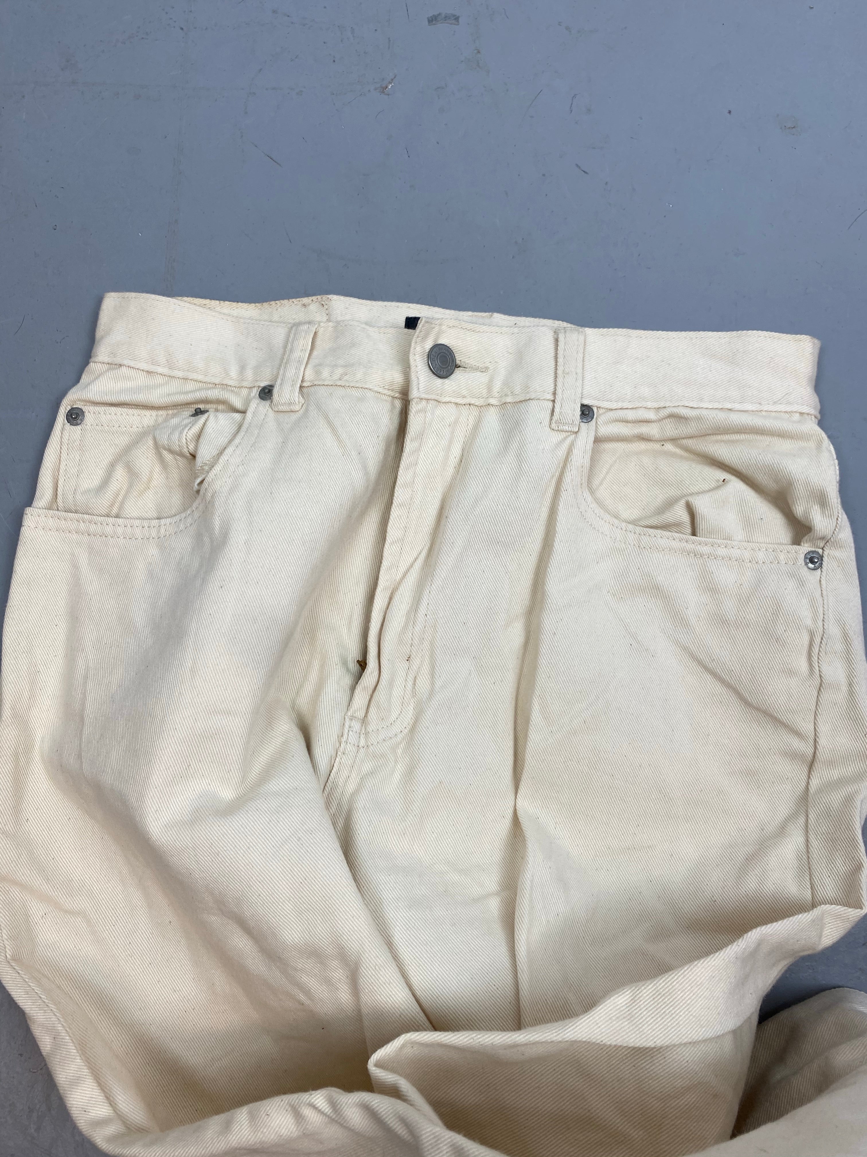 Creme trousers