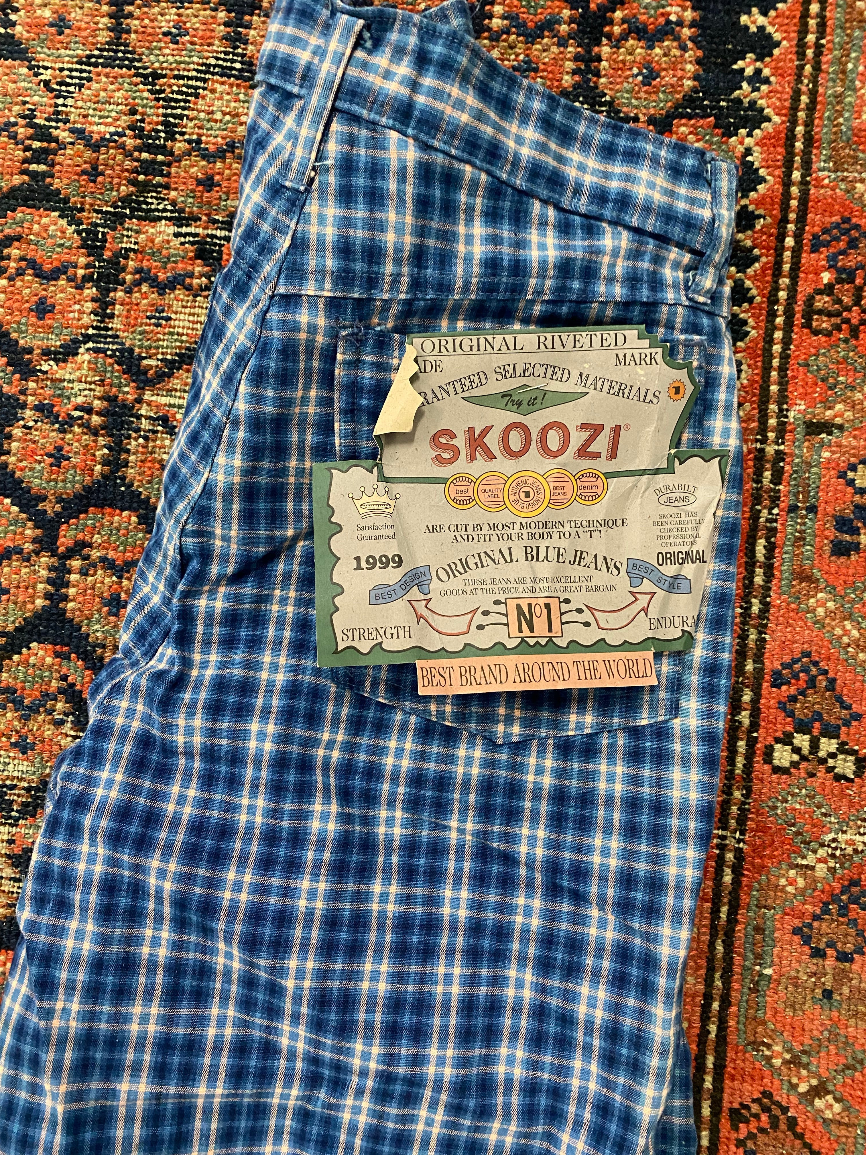 Vintage High Waisted Plaid Shorts - 26IN/W