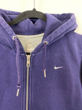 Load image into Gallery viewer, Purple Full zip Nike hoodie - S