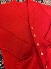 Load image into Gallery viewer, 90s Red Cardigan - S