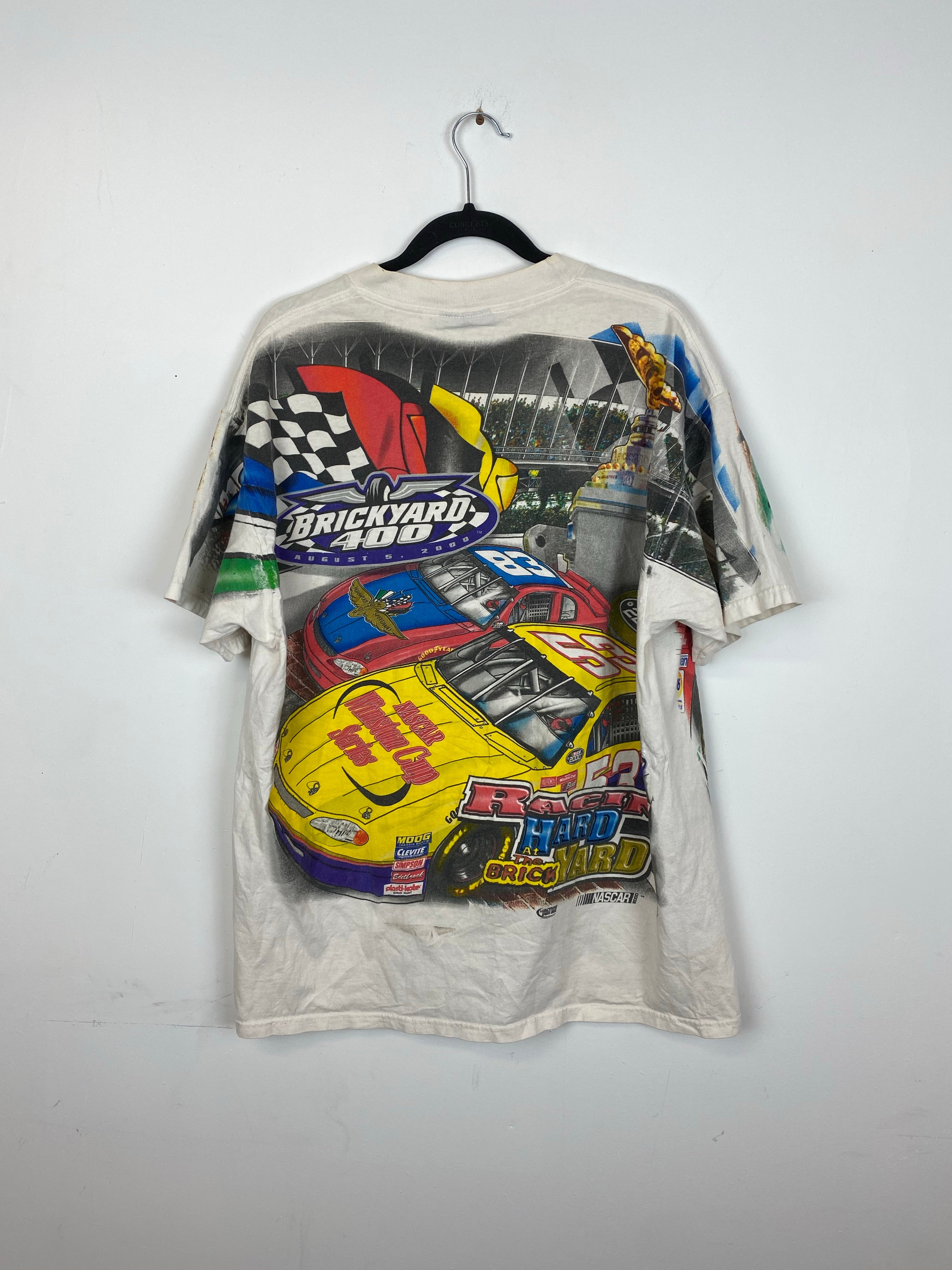 All over print racing t shirt