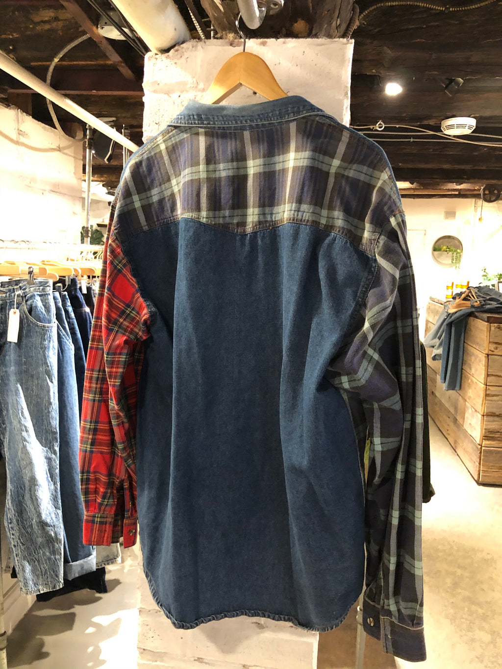 Multi Coloured Button Up