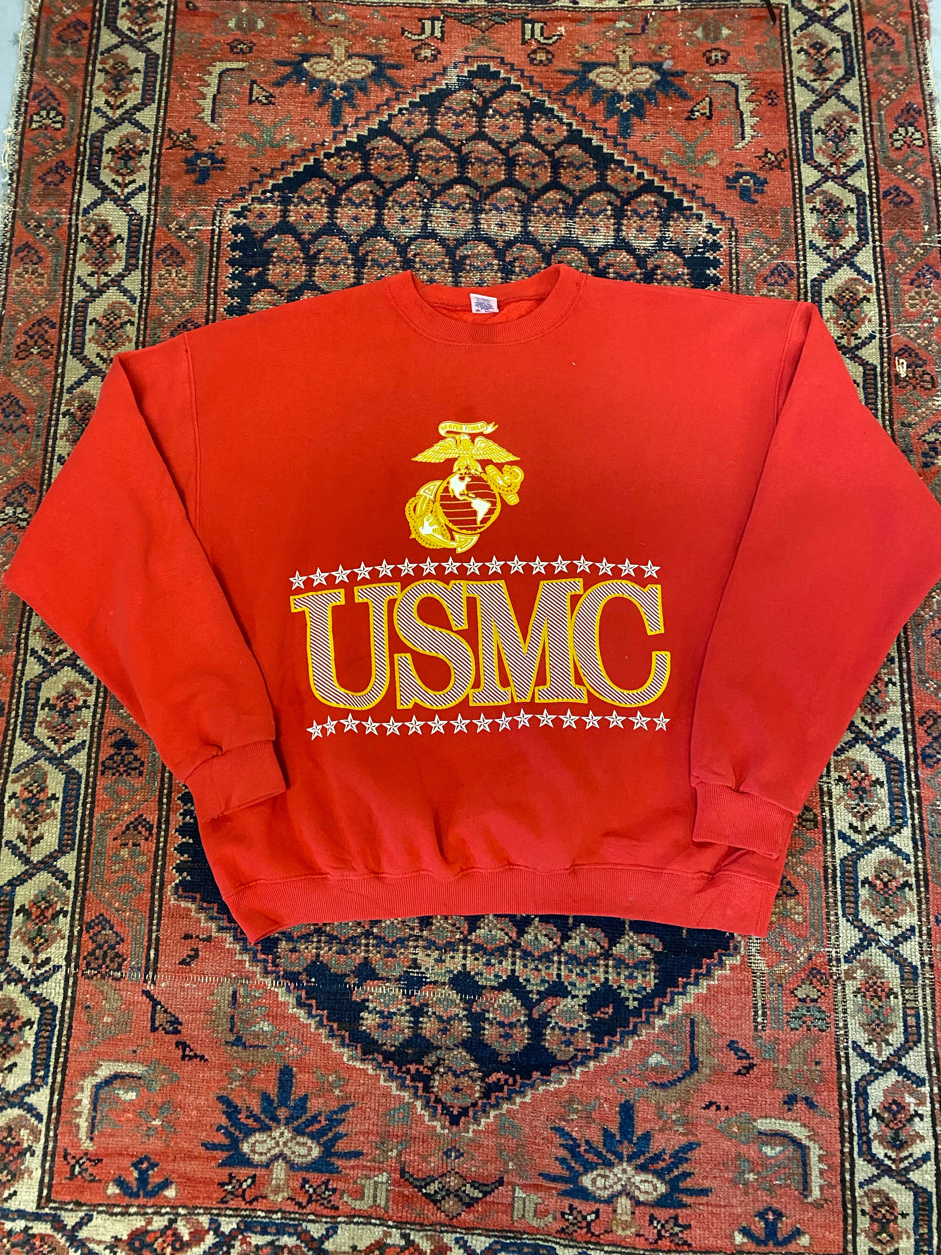 90s USMC Crewneck - M/L